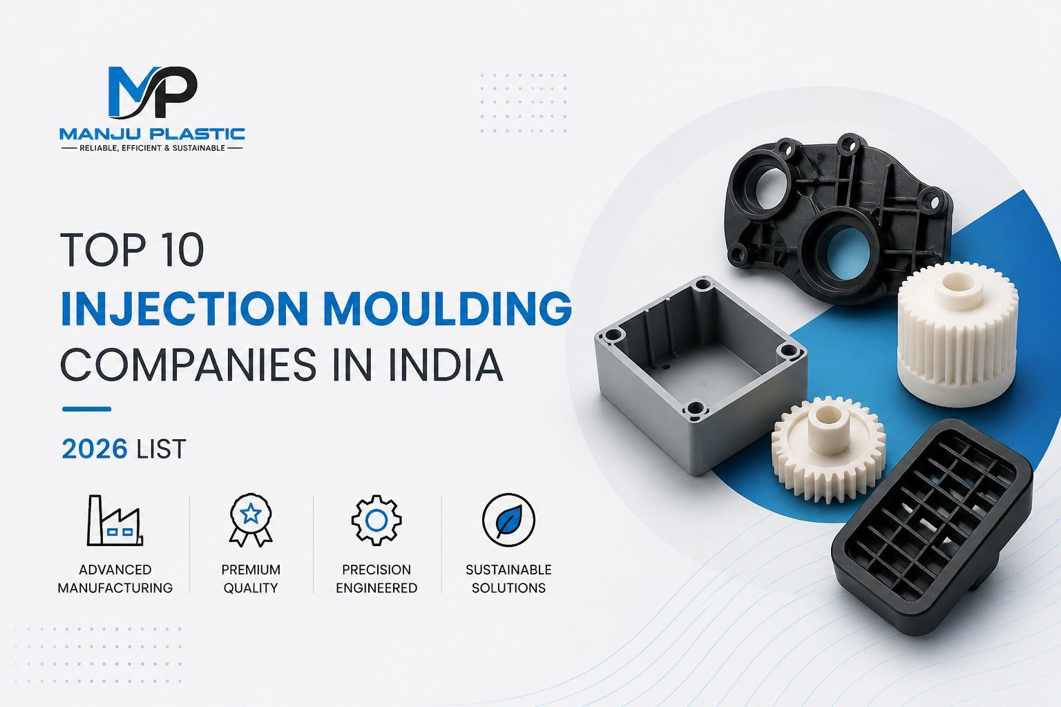 Top 10 Injection Moulding Companies in India | Manju Plastic